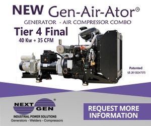 Gen-Air-Ator Generator - Air Compressor Combo - Next Generation