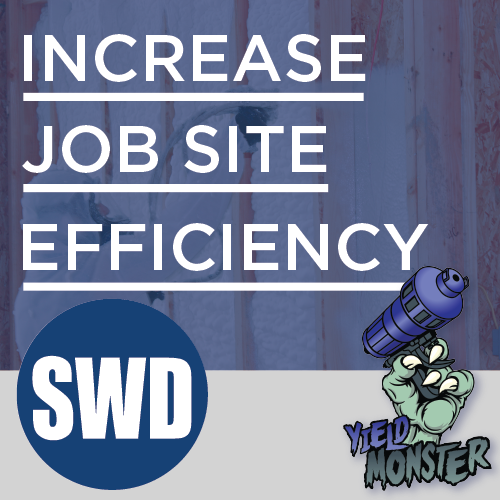 SWD Yield Monster - Increase spray foam job site efficiency