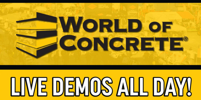 One Week till World of Concrete!