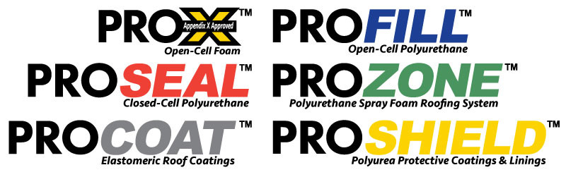 spray foam insulation product groups Profoam 