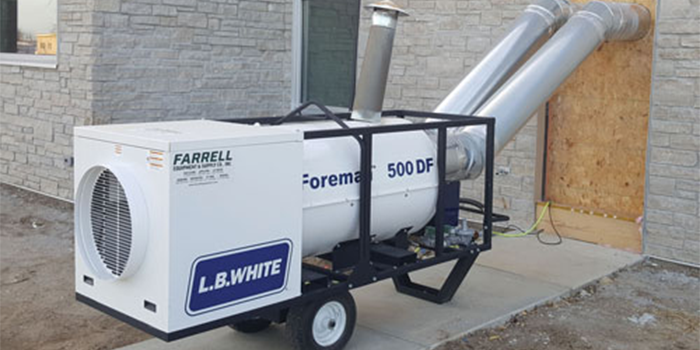 Foreman 500 Oil Indirect-Fired Portable Heater and The Foreman® 230 Oil Indirect-Fired Portable Heater – Profoam