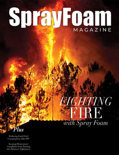 Spray Foam vs California Wildfire