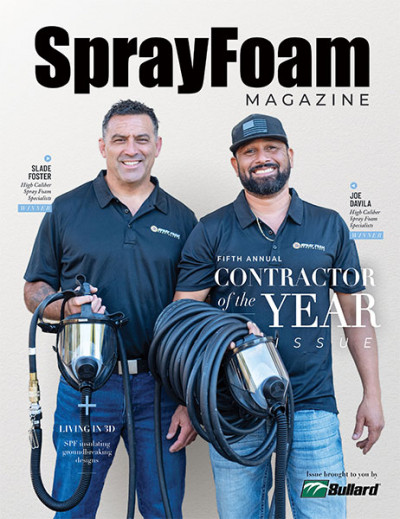 Spray Foam Magazine 2022 Contractor of the Year Slade Foster & Joe Davila