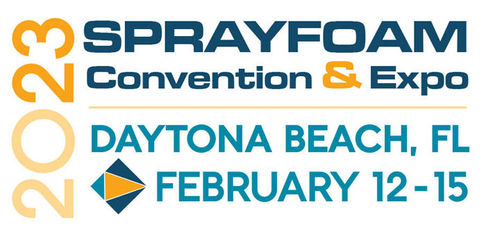 Sprayfoam Convention & Expo 2023 - Daytona Beach Florida Febrary 12-15