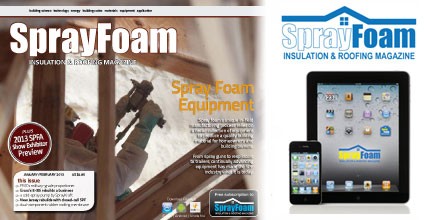 Just Published: Spray Foam Insulation & Roofing Magazine’s First Issue of 2013
