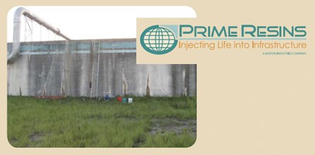 Prime Resins Stops Leaking Water Tank from Literally Draining Money Out of Treatment Facility