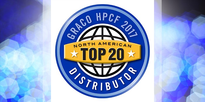 Graco Announces its Top 20 High Performance Coatings and Foam Distributors