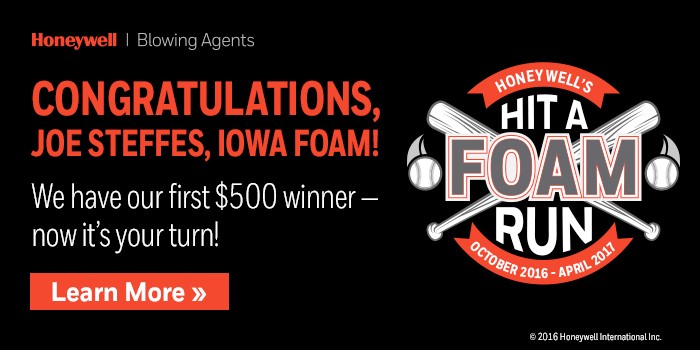 Honeywell Announces First "Hit a Foam Run" Promotion Winner