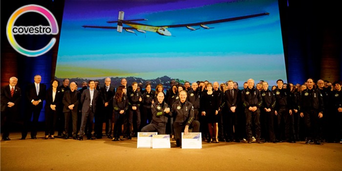 Covestro Commits to Further Partnership with Solar  Impulse