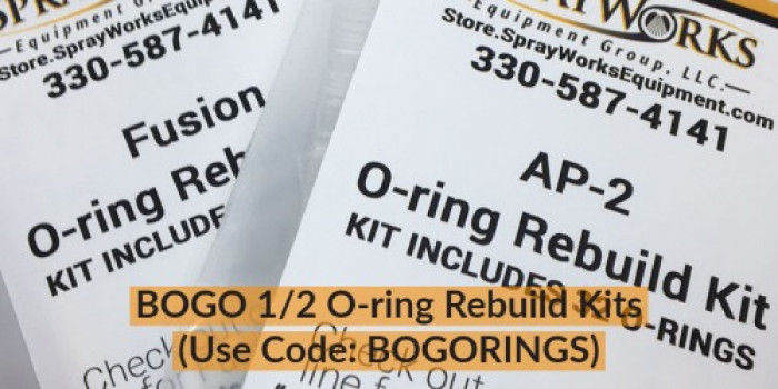 BOGO ½ OFF O-ring Rebuild Kits