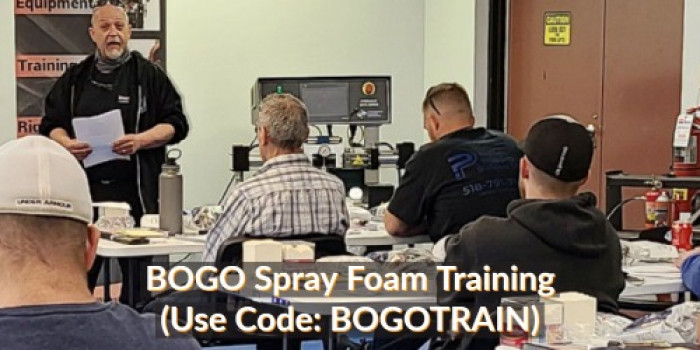 BOGO Spray Foam Training