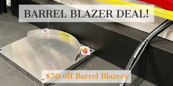 $50 off Barrel Blazers 