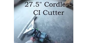 New Cordless CI Cutter